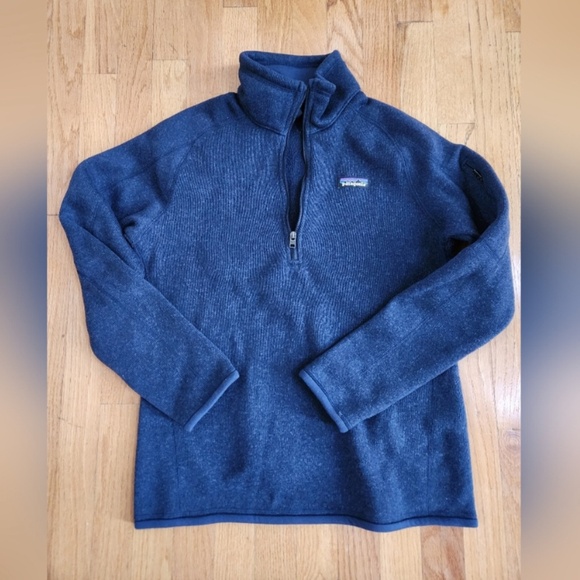 Patagonia Tops - Patagonia Women's Quarter-Zip Better Sweater Fleece – Size M, Navy